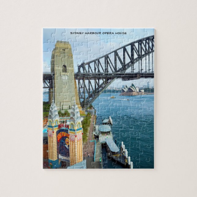 Quebra-cabeça Casa de Ópera da Baía de Sydney Austrália (Vertical)