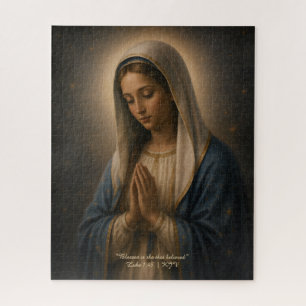 Quebra-cabeça Casa de Presentes Católicos Cristãos Elegantes de