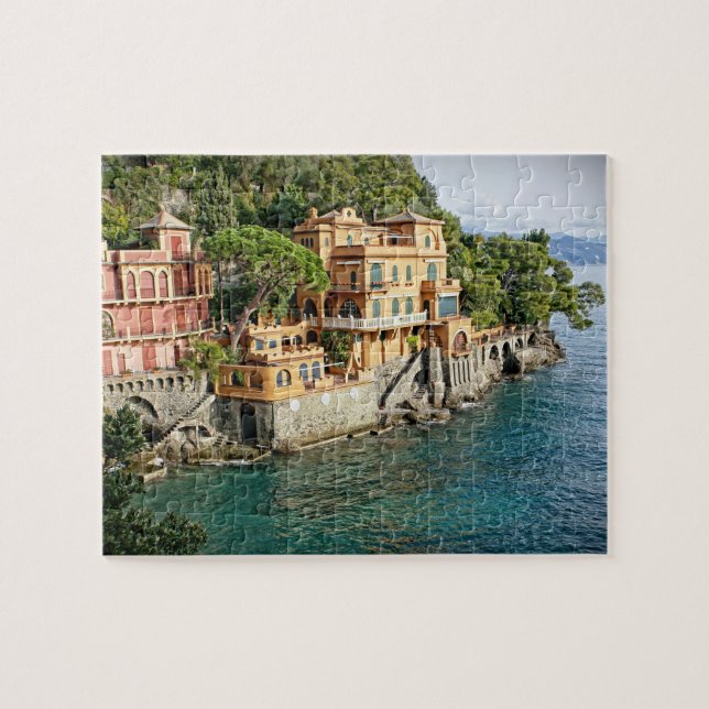 Quebra-cabeça Casa de Verão Italiana - 8x10 - 110 pcs. (Horizontal)