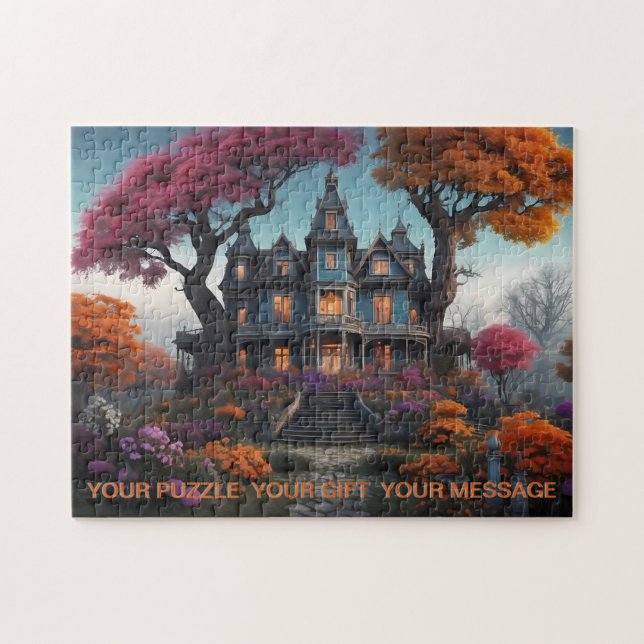 Quebra-cabeça Casa e Jardim Lindos  (Horizontal)