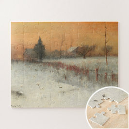 Quebra-cabeça Casa em Montclair, George Innes Art