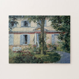 Quebra-cabeça Casa em Rueil por Edouard Manet