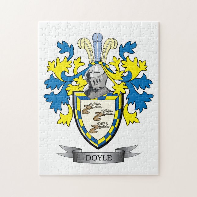 Quebra-cabeça Casaco de armas Doyle (Vertical)