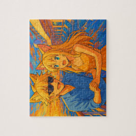 Quebra-cabeça Casal de Cruisin