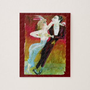 Quebra-cabeça Casal moderno da dança por Otto Dix