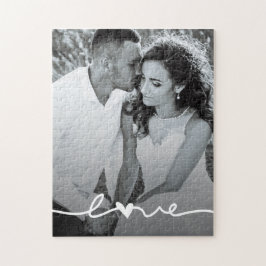 Quebra-cabeça Casamento de Script de Amor Personalizado