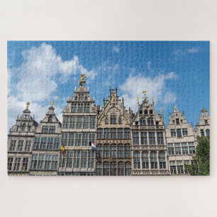 Quebra-cabeça Casas da Guilda Grote Markt Antuérpia