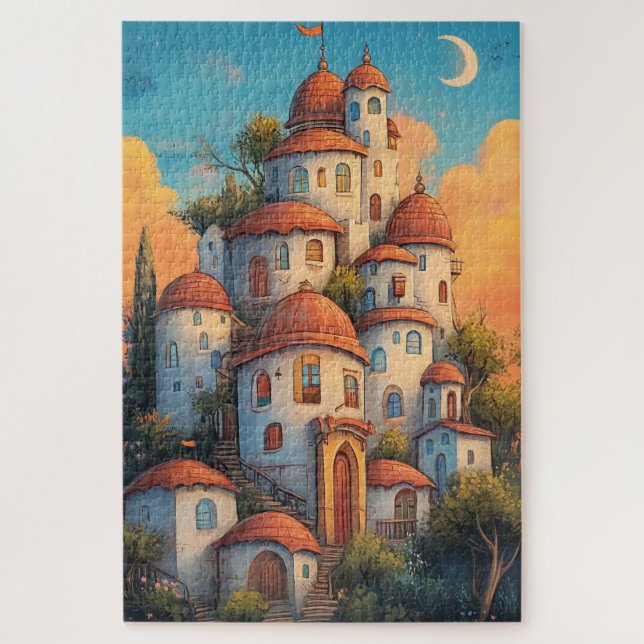 Quebra-cabeça Casas de fole orientais (Vertical)