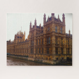 Quebra-cabeça Casas do Parlamento Londres.