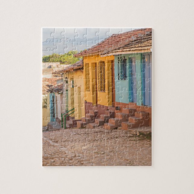 Quebra-cabeça Casas residenciais, Trinidad, Cuba (Vertical)