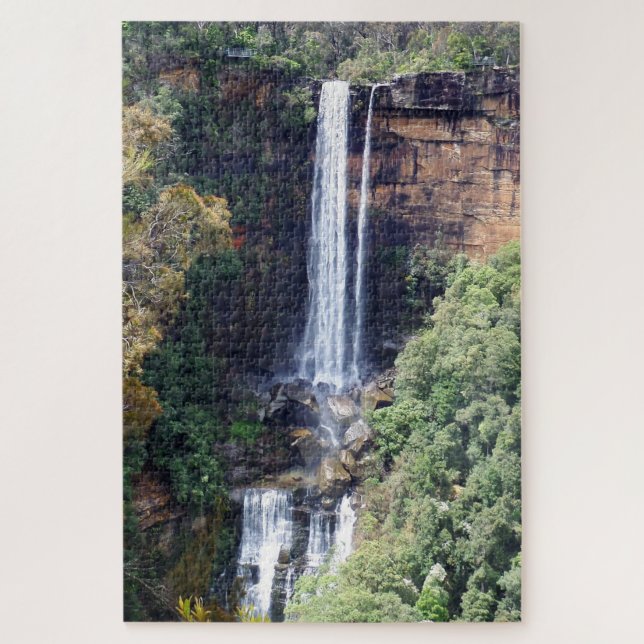 Quebra-cabeça Cascata da Natureza em Fitzroy Falls (Vertical)