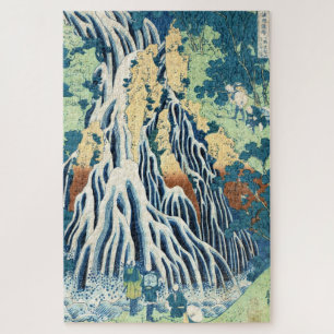 Quebra-cabeça Cascata Legal japonesa com ukiyo-e Hokusai