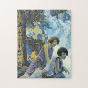Quebra-cabeça Cascata - Maxfield Parrish