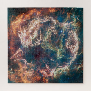 Quebra-cabeça Cassiopeia Imagem MIRI James Webb Telescópio Espac