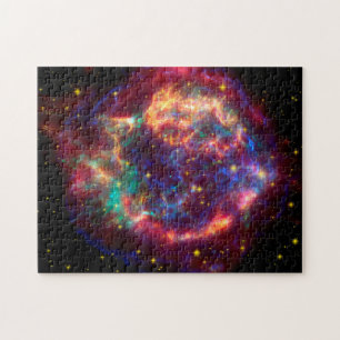 Quebra-cabeça Cassiopeia um Spitzer