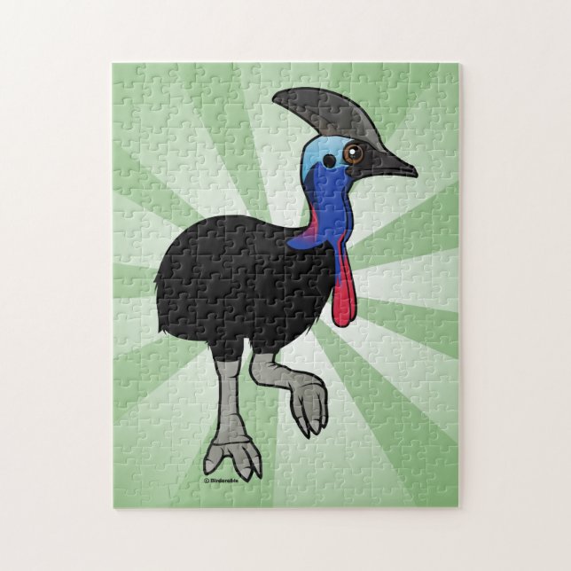 Quebra-cabeça Cassowary do sul (Vertical)