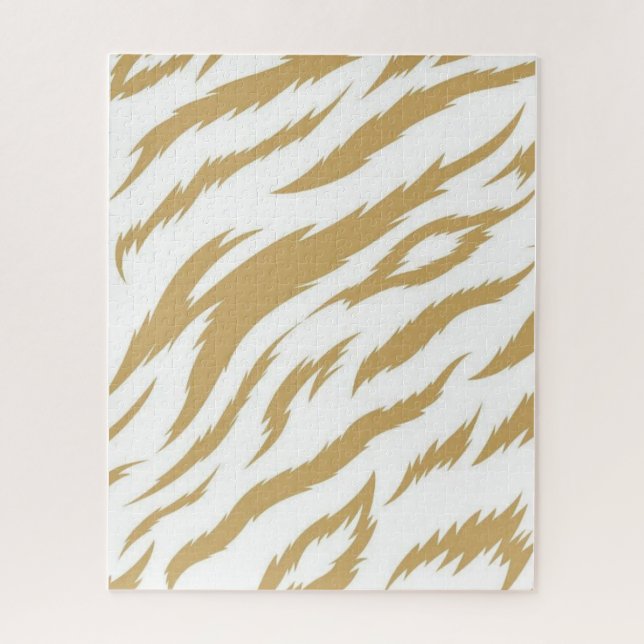 Quebra-cabeça Castanho-Vaca (Vertical)