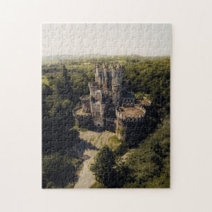 Quebra-cabeça Castelo das Cinzas Altas em Florestas Verde