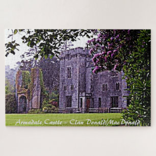 Quebra-cabeça Castelo de Armadale - Clan Donald/MacDonald