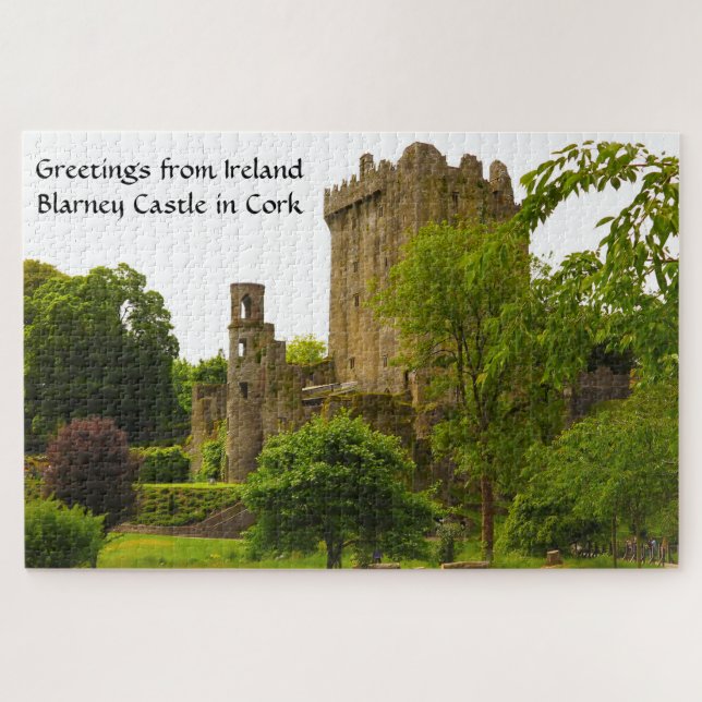 Quebra-cabeça Castelo de Blarney Blarney Cork Irlanda. Quebra-ca (Horizontal)