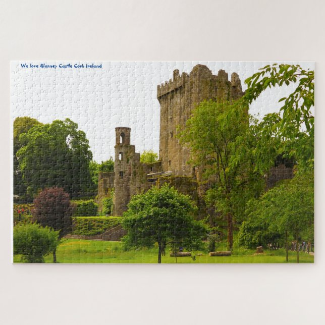 Quebra-cabeça Castelo de Blarney Blarney Cork Irlanda. Quebra-ca (Horizontal)