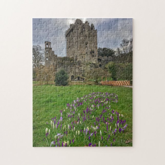 Quebra-cabeça Castelo de Blarney em Primavera, Irlanda Quebra-ca (Vertical)