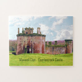 Quebra-cabeça Castelo de Caerlaverock, castelo escocês Maxwell