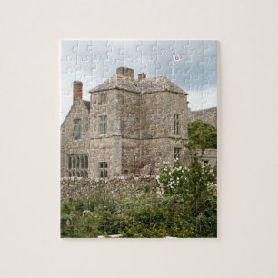 Quebra-cabeça Castelo de Carisbrooke, ilha do Wight, Inglaterra,