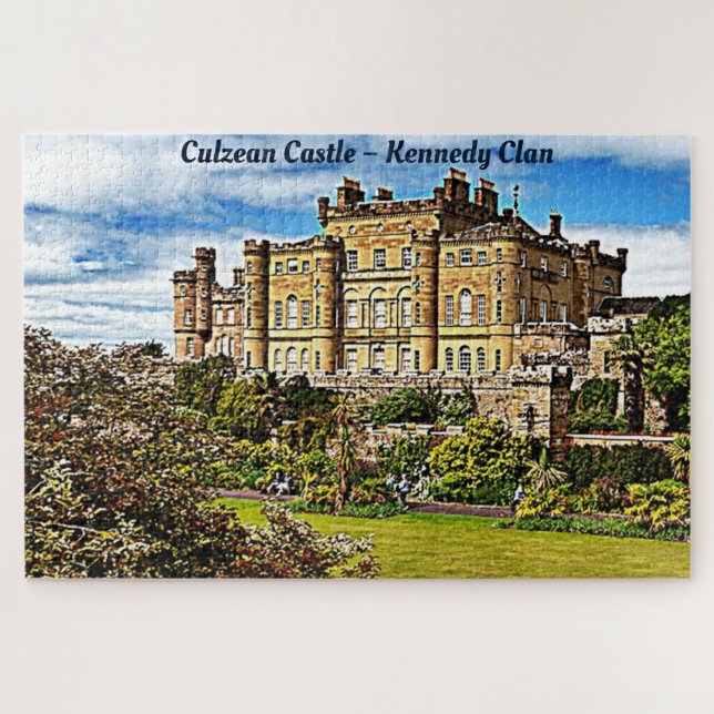 Quebra-cabeça Castelo de Culzean - Kennedy Clan (Horizontal)