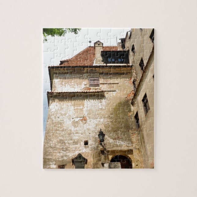 Quebra-cabeça Castelo de Dracula no farelo, Brasov, a (Vertical)