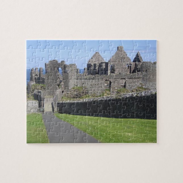 Quebra-cabeça Castelo de Dunluce perto de Bushmills e Portrush,  (Horizontal)