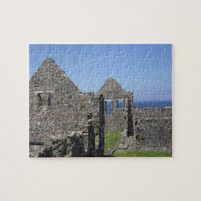 Quebra-cabeça Castelo de Dunluce perto de Bushmills e Portrush, (Horizontal)