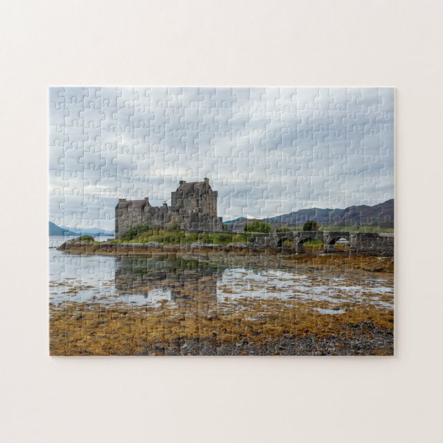 Quebra-cabeça Castelo de Eilean Donan, Loch Duich - Escócia, Rei (Horizontal)