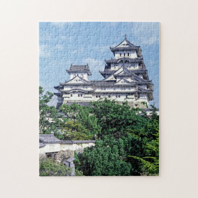 Quebra-cabeça Castelo de Himeji - Japão, Ásia (Vertical)