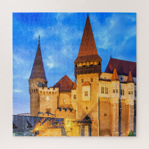 Quebra-cabeça Castelo de Hunyad, Castelo de Corvin em Hunedoara.