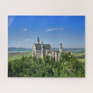 Quebra-cabeça Castelo de Neuschwanstein Alemanha 16x20