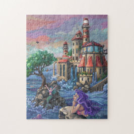 Quebra-cabeça Castelo de Sereia