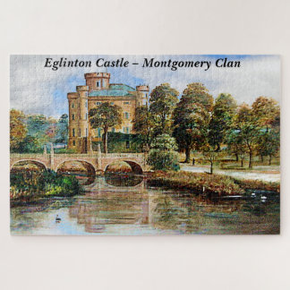 Quebra-cabeça Castelo Eglinton, Escócia, de Montgomery Clan
