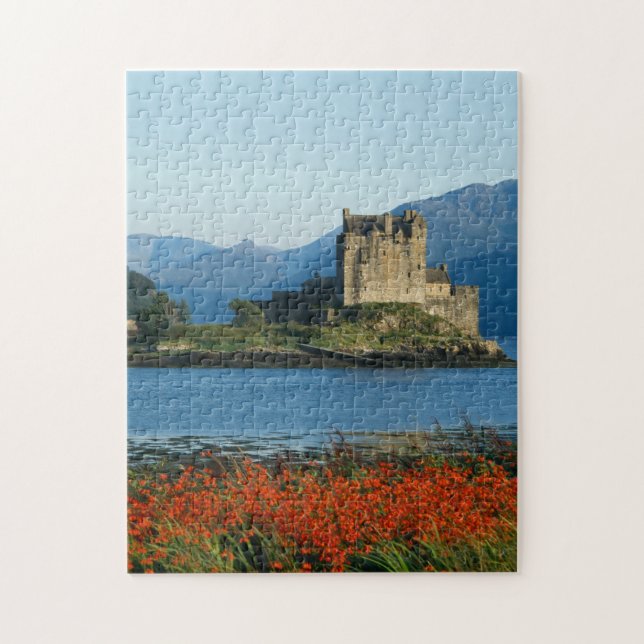 Quebra-cabeça Castelo Eilean Donan, Highlands, Escócia 3 (Vertical)