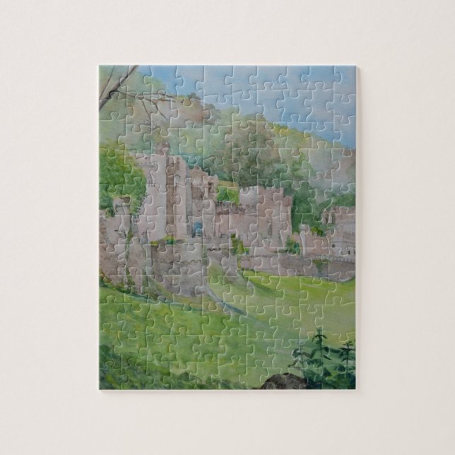 Quebra-cabeça Castelo Gwrych (Vertical)