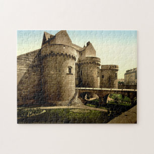 Quebra-cabeça Castelo Medieval Nantes França