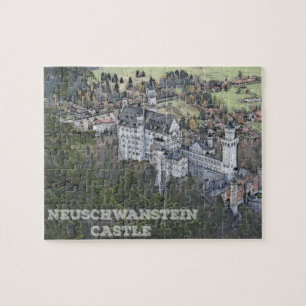Quebra-cabeça Castelo Neuschwanstein Alemanha