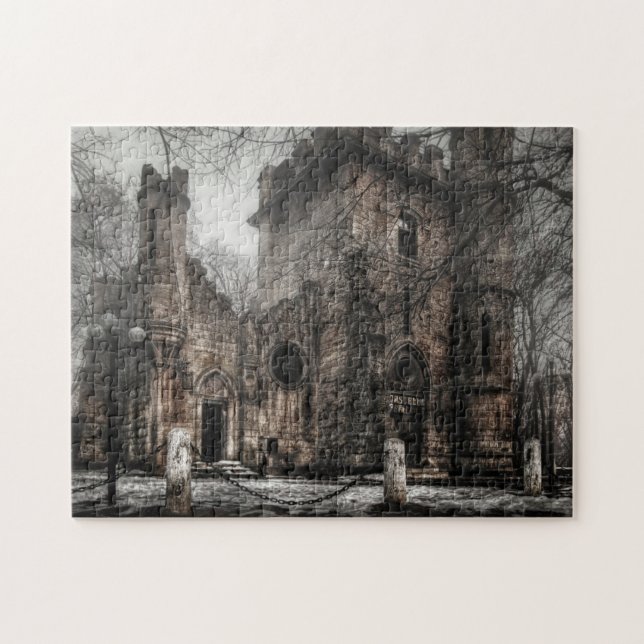 Quebra-cabeça Castelo Romanescu (Horizontal)