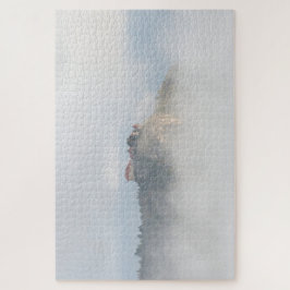 Quebra-cabeça Castelo sangrado cercado por nuvens