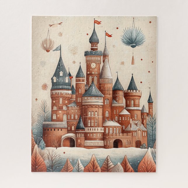 Quebra-cabeça Castelo suíço (Vertical)