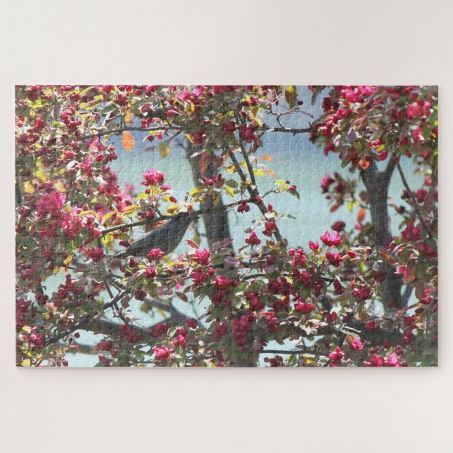 Quebra-cabeça Cat Bird (Horizontal)