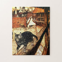 Quebra-cabeça Cat e Mouse por Arthur Rackham