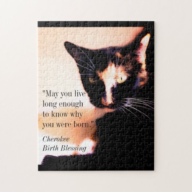 Quebra-cabeça Cat Messenger (Vertical)