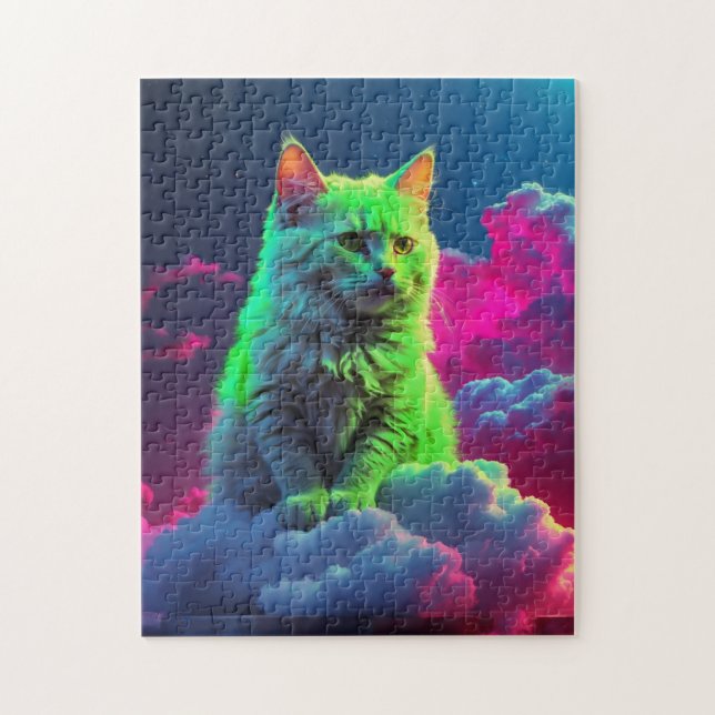 Quebra-cabeça Cat Puzzle  (Vertical)