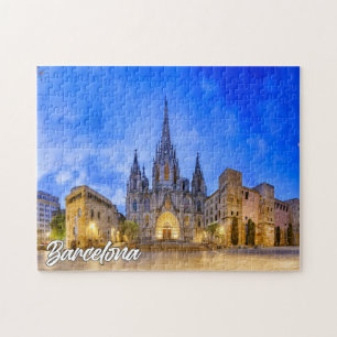 Quebra-cabeça Catedral de Barcelona, Espanha